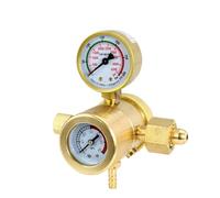 Régulateur d'argon 0-30mpa, CO2 Mig Tig, débitmètre de gaz, soudage, réducteur jauge soudure(Black)