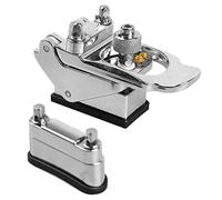 Régulateur de caisse claire, tamis de caisse claire en métal avec base et entretoise, accessoire compact pour instruments de percussion permettant d’ajuster le timbre, pièce de rec