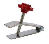 Régulateur de carrelage mural réglable en hauteur avec capacité de charge de 250 kg, localisateur de nivellement en métal pour un alignement constant du carrelage, de la porte et du verre (C)