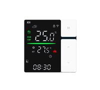 Régulateur de Chaleur de Thermostat Wifi Câblé à Batterie pour Chauffage au , Contrôleur de Four, Verrou de Pompe à Eau, Chaudière Enfant A