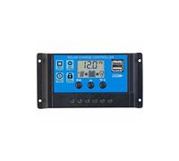 : Régulateur de charge de panneau solaire avec 2 ports USB - 30 A