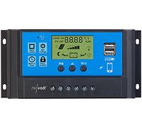 Régulateur de charge de panneau solaire avec 2 ports USB - 40 A [Revolt]