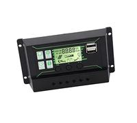 Régulateur de charge solaire 12 V phase USB 24 V 20 A Régulateur de sortie phase Adaptive 12 V 24 V Adaptation Régulateurs d'angle de phase
