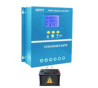 Régulateur de charge solaire, avec modes réglables, régulateur d'énergie renouvelable pour villa, caravane, yacht, lanternes de rue solaires, solaires