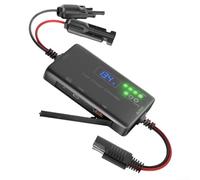 Régulateur de charge solaire MPPT 10 A pour stockage d'énergie solaire - Compatible avec les batteries au plomb 12 V et les batteries au lithium 12 V - Écran en temps réel - Fonctions de protection