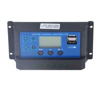 Régulateur de charge solaire,Régulateur de charge solaire 12V 24V,Régulateur de charge solaire 20A,Régulateur de charge solaire LCD,Régulateur intelligent de batterie de panneau solaire,Contrôleur d'i