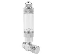 Régulateur de CO2 en Acier Inoxydable, Valve à Pointeau pour Système D'Aquarium, Clapet Anti-Retour, Compteur de Bulles, Libération de CO2 de Haute Précision pour Aquarium, Conception