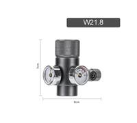 Régulateur de Co2 for Aquarium, Mini système, réducteur dioxyde carbone, électrovanne, accessoires cylindriques, équipement for, ensemble Terrarium(GRAY)
