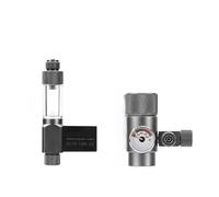 Régulateur de Co2 for Aquarium, Mini système, réducteur dioxyde carbone, électrovanne, accessoires cylindriques, équipement for, ensemble Terrarium(Red)