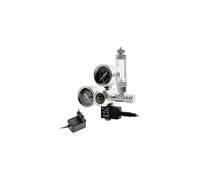 Régulateur de CO2 pour aquarium, double manomètre, équipement pour aquarium avec électrovanne étanche pour une performance stable et une