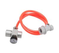 Régulateur de CO2 pour fût, mini-chargeur de fût, régulateur de pression de CO2 pour fût de bière avec tuyau de 1 m pour brassage maison