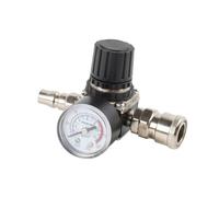Régulateur de Compresseur d'Air Réducteur de Pression Unité de Mesure Intégrée Système de Connexion Rapide Corps Carré en Métal et Plastique Adapté à, style to 2