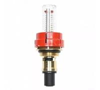 Régulateur de débit collecteur de chauffage au sol avec construction en laiton, portée 0-5 l/min, verre de vue amovible pour une surveillance précise du débit d'eau (1/2)