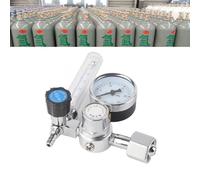 Régulateur de Débitmètre Argon-CO2-Mig-Tig, Argon CO2 Pressure Gauge, Argon CO2 Débitmètre Régulateur Manomètre Manomètre Soudeur Pièces Réducteur de Pression