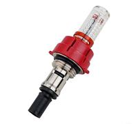 Régulateur de débitmètre de chauffage sous plancher en plastique et métal pour un contrôle précis du débit d'eau dans le distributeur de circuit de chauffage, répartition optimisée de la chaleur pour