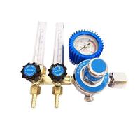 Régulateur de débitmètre de gaz Argon, jauge réducteur Anti-Choc, débitmètre à Tube Simple/Double for Le soudage à l'arc à l'argon,(B)