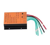 Régulateur de éolienne 16 A 12 V 24 V Boost MPPT Hybride avec Déchargeur adapté pour Générateur D'éolienne de 400 W 600 W, étanche IP67, Matériau en Alliage D'aluminium,