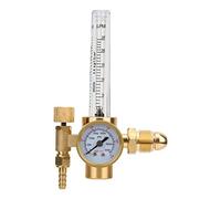 Régulateur de Gaz Argon, Adaptateur de Régulateur de Soudage Tout en Laiton avec Débitmètre Régulateur de Soudage G5/8 Filetage Mâle Argon Co2 Mig Tig Débitmètre Régulateur