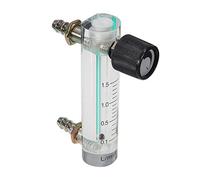 Régulateur de gaz LZB-6M Débitmètre 0-1 5 Lpm Débitmètre avec contrôle pour valve d'oxygène Air Facile à utiliser