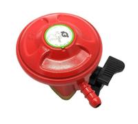 Régulateur de gaz naturel Adaptateur métallique réglable robuste 37mbar | Détendeur gaz 27mm pour réchaud propane pour brûleur chauffage friteuse à dinde forge extérieur BBQ pique-nique