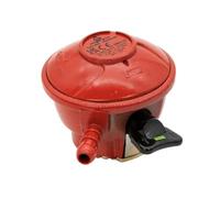 Régulateur de gaz propane 37 mbar - 27 mm à clipser - Compatible avec les bouteilles Calor Patio Gas et 27 mm - Régulateur basse pression pour barbecue, chauffage de terrasse, foyers et cuisine en