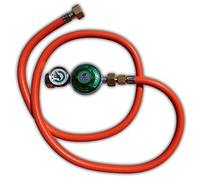 régulateur de gaz/tuyau Set de 50 mbar avec connecteur 1/2 "