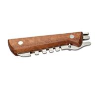 Régulateur de lunettes -12x3cm Régulateur de courbure de liquide de lentille, cintreuse de monture de lunettes et bras de temple | Outil d'option en métal et en bois pour réparer, parfait pour les