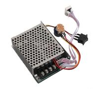 Régulateur de moteur à balais 60 A max pour moteur numérique pwm 15 kHz | Contrôle double direction, commutateur avant et arrière, lisse pour PWM 15 kHz, échelle numérique de 0 à 100 %