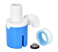Régulateur de niveau automatique avec vanne flotteur de 2,5 cm | Plastique 0-100 °C, 0,1-12 kg, entrée supérieure, 11 x 8 x 5,8 cm, avec valve, filtre, coude, courroie, pour réservoirs