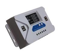Régulateur de panneau solaire 12 V/24 V avec écran LCD, 4 ports USB, panneau de batterie, contrôleur de réverbère