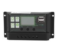 Régulateur de Panneau Solaire avec écran LCD et Double Port USB Performances Avancées pour une Charge Efficace pour les Panneaux Solaires (200A)