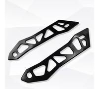Régulateur de pare-brise réglable pour NMAX 155 V1 V2 - Kit de support de pare-brise robuste argenté, bleu, or, rouge, noir, personnalisé (noir)