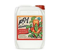 Régulateur de pH Xpert Nutrients Ph Down (5L) - Abaisse le pH Pendant les Phases de Croissance et de fForaison, Pour Tous les Types de Substrats et Toutes les Cultures