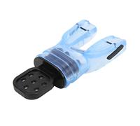 Régulateur de Plongée en Apnée Thermoplastique Moulable pour une Gêne Orale Efficace, pour les Types de Tubes Respiratoires, Bleu (BLUE)