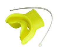 Régulateur de plongée en silicone pour embouchure de plongée Deuxième étape Support de pieuvre Équipement de plongée pour sports sous-marins (Jaune)