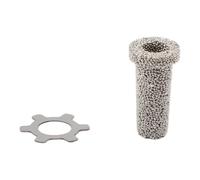 Régulateur de plongée Filtre en acier inoxydable 10 x 18 mm Réducteur de | L'insert filtrant en acier inoxydable protège de manière fiable le noyau de la valve de votre régulateur de plongée contre la
