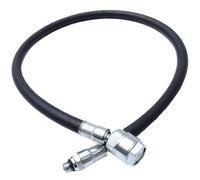 Régulateur de plongées de rechange pour tuyau de plongée 500 PSI à libération rapide Connecteur flexible Régulateur de plongées