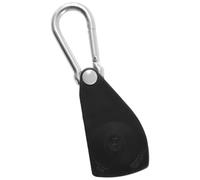 Régulateur de Poulie de Camping Noir en Aluminium pour Tente