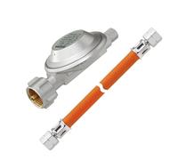 Régulateur de pression allemand 50mbar avec tuyau de gaz 150cm