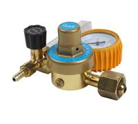 Régulateur de pression Argon YQAr-731L avec débitmètre pour soudage TIG MIG - Réducteur de gaz à une étape compatible CGA580 en alliage de zinc 15 MPa