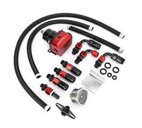 Régulateur de pression carburant réglable, 100PSI universel avec manomètre, kit régulation essence pour voiture tuning course réparation