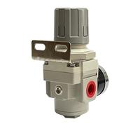 Régulateur de pression d'air AR2000-02 AR3000-03, 1/4 pouces, pompe de compresseur, unités de traitement de régulation de gaz avec jauge réglable(AR3000-03 PC10-03)