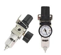 Régulateur de pression d'air pneumatique AW2000-02 AW3000-03 AW4000-04, séparateur d'huile, compresseur de vidange automatique, contrôleur de filtre à Air(AW3000-03 PC8-03,Copper Filter)