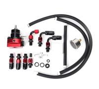 Régulateur de pression de carburant avec un kit d'extrémité de 6 raccords Construction en alliage d'aluminium CNC pour des performances de moteur améliorées et une efficacité