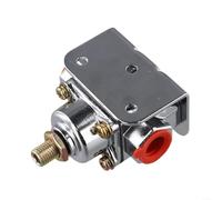 Régulateur de pression de carburant chromé pour carburateur Holley - Alliage de zinc OEM 12 à 803 de rechange haute universalité pour systèmes de carburant carburés