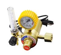 Régulateur de pression de CO2, réducteur de pression de dioxyde de carbone, manomètre chauffant, débitmètre for soudage MIG/TIG(220)