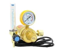Régulateur de pression de CO2, vanne de contrôle, compresseur, pièces, réducteur, débitmètre chauffé, jauge(220V)