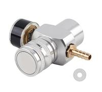 Régulateur de pression de CO2, vanne de régulation de gaz pour mini contrôleur de cylindre de bière - Raccord fileté TR21 x 4 - Pression de fonctionnement maximale de 90 PSI -