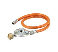 Set Régulateur de Pression 50mbar+80cm Tuyau Kit de Camping Tuyau de Gaz Neuf