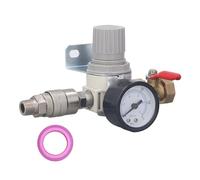 Régulateur de pression de rechange pour compresseur d'air AR2000, régulateur de compresseur d'air NPT 1/2" avec jauge 0 à 1 MPa, régulateur en métal pour l'industrie minière du